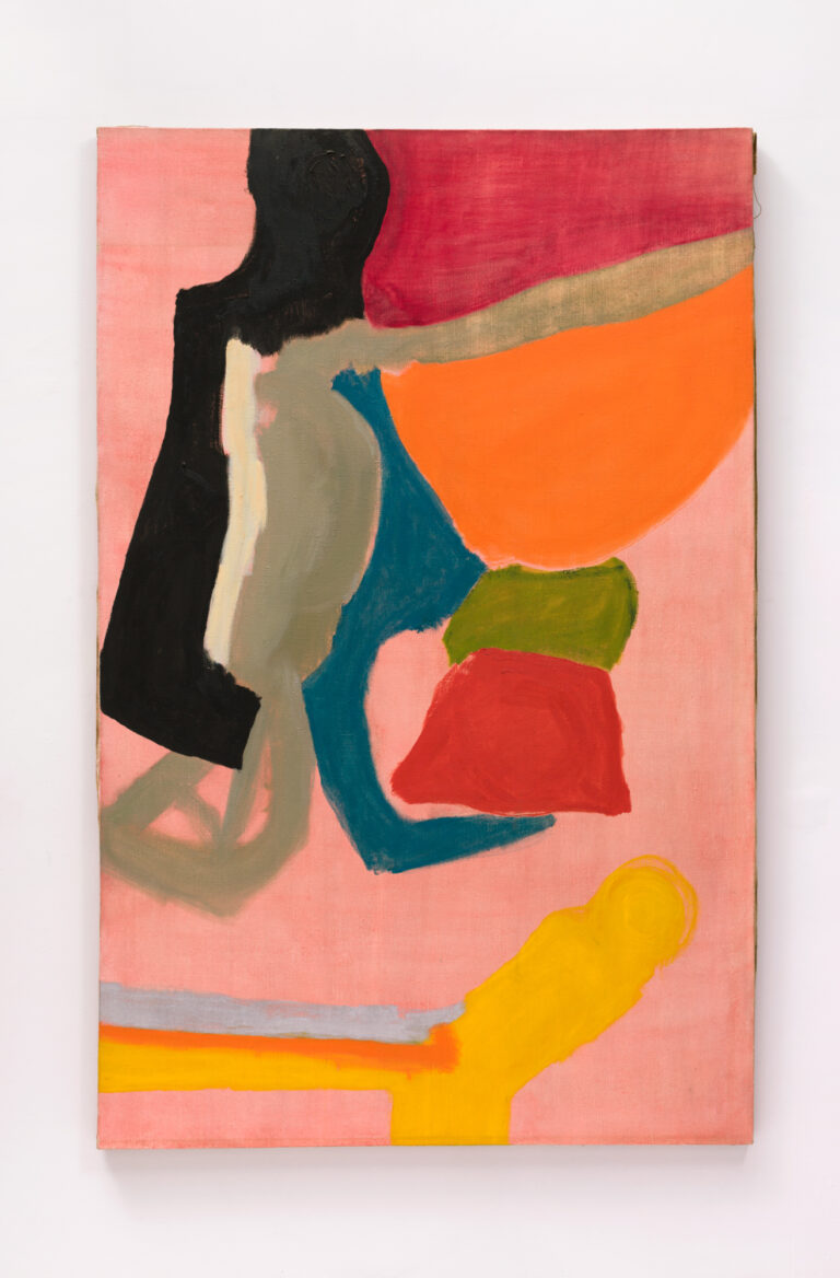 Virginia Holt, not titled, circa 1970 oil on linen, 78 × 50 inches (198.12 × 127.00 cm)